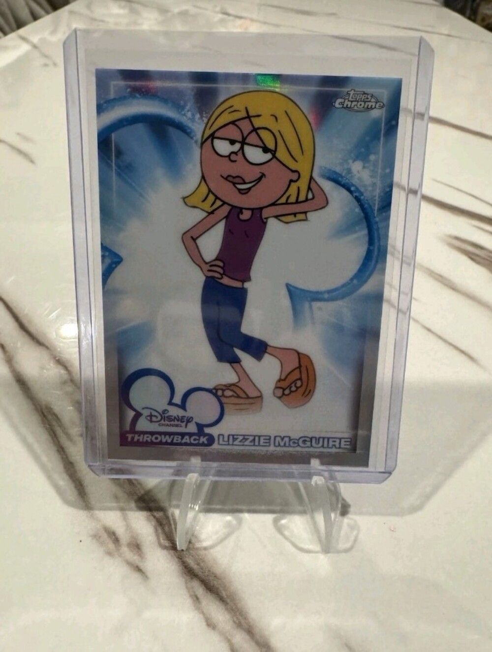 Lizzie McGuire Topps Chrome Card 🩷🧡